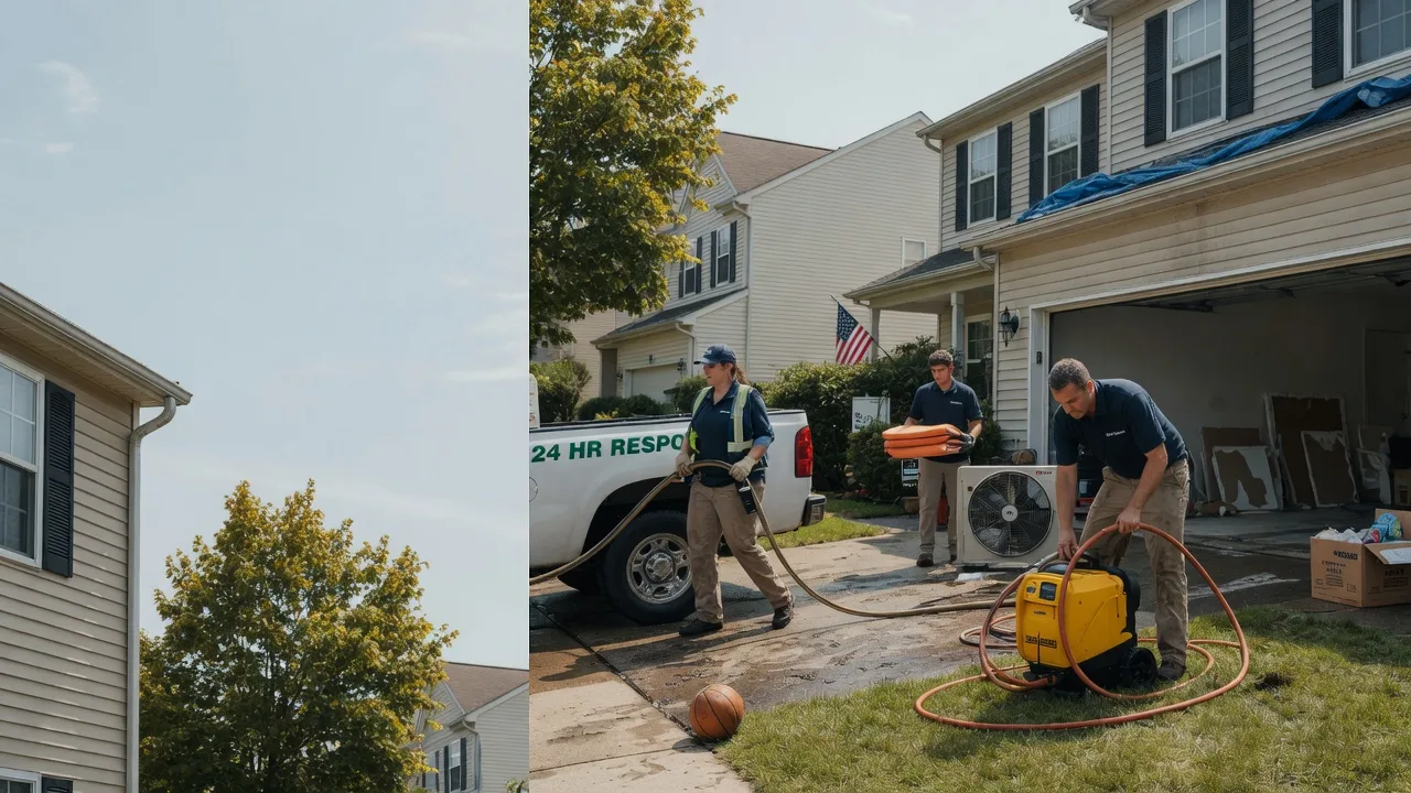 Emergency Water Damage Restoration in Oakland, MD near me